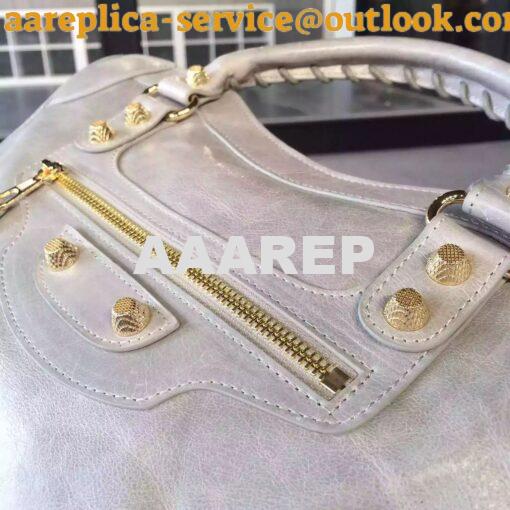 Replica Balenciaga Giant Gold City Pale Grey 8