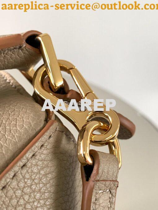 Replica Loewe Mini Puzzle bag in soft grained calfskin A510P88 Sand 8