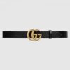 Replica Gucci Double G Belt 35/40mm Width Black 2018 12