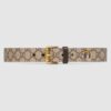 Replica GG belt with Double G buckle 400593 5