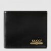 Replica Gucci Black Leather Zip Around Wallet With Bow 9