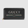 Replica Gucci Black Kingsnake Print GG Supreme Bi-fold Wallet 8