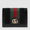 Replica Gucci Black Signature Bi-fold Wallet With LA Angels Patch 9