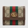 Replica Gucci Black Signature Web Bi-fold Wallet 9