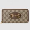 Replica Gucci Blue Signature Web Bi-fold Wallet 10