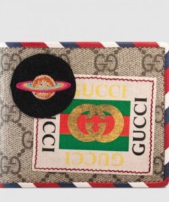 Replica Gucci Courrier GG Supreme Bi-fold Wallet