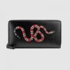 Replica Gucci GG Marmont Bi-fold Wallet In Black Leather 8