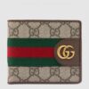 Replica Gucci Continental Flap Wallet In Pink Guccissima Leather 8