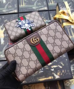 Replica Gucci Ophidia Zip Around Wallet With Three Little Pigs 2