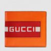 Replica Gucci Continental Flap Wallet In Red Guccissima Leather 7