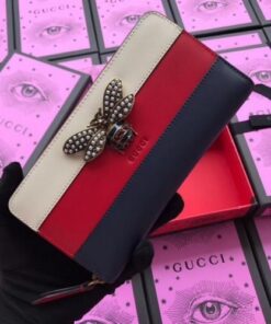 Replica Gucci Multicolour Queen Margaret Zip Around Wallet 2