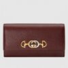 Replica Gucci Zumi Grainy Leather Continental Wallet 573612 2019 10