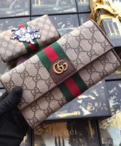 Replica Gucci GG Ophidia Continental Wallet With Three Little Pigs 2