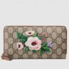 Replica Gucci GG Supreme Tian Continental Wallet 10