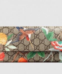 Replica Gucci GG Supreme Tian Continental Wallet