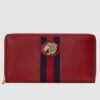 Replica Gucci Vintage Web Rajah Zip Around Wallet 573791 2019 8