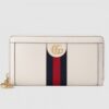 Replica Gucci Vintage Web Rajah Zip Around Wallet 573791 2019 8