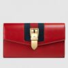 Replica Gucci Web Ophidia Zip Around Wallet 523154 Leather White 2019 2