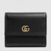 Replica Gucci Black GG Marmont Small Wallet 9