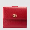 Replica Gucci French Flap Wallet In Black Leather 9