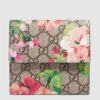 Replica Gucci GG Blooms Zip Around Wallet 10