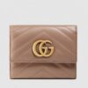 Replica Gucci Padlock Compact Wallet In GG Supreme Canvas 10