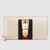 Replica Gucci Yellow GG Marmont Zip Around Wallet 10