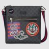 Replica Gucci Black GG Supreme Messenger Bag 10