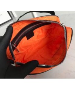 Replica Gucci Off The Grid Belt Bag In Orange GG Nylon 2