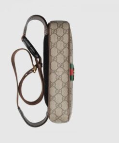 Replica Gucci 574796 Ophidia Gg Belt Bags Beige/Ebony Soft Gg Supreme 2