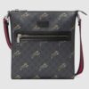 Replica Replica Gucci Black GG Supreme Flap Messenger Bag 547 11