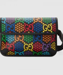 Replica Gucci GG Psychedelic Supreme canvas belt bag