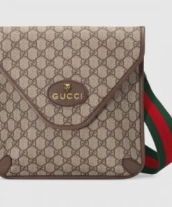 Replica Gucci Beige Neo Vintage GG Medium Messenger Bag