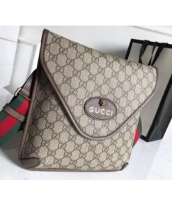 Replica Gucci Beige Neo Vintage GG Medium Messenger Bag 2