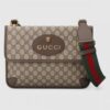 Replica Gucci Beige Web GG Supreme Messenger Bag 10