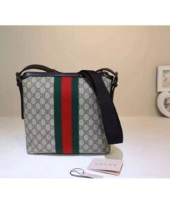 Replica Gucci Beige Web GG Supreme Messenger Bag 2