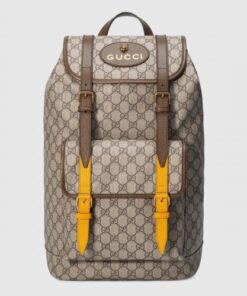 Replica Gucci Beige Soft GG Supreme Backpack 240