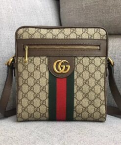 Replica Gucci Men’s Ophidia GG Small Messenger Bag ‎547926 Beige 2018