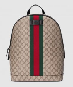 Replica Gucci GG Supreme Backpack With Web