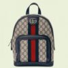 Replica Gucci Red Small GG Velvet Backpack 10