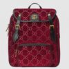 Replica Replica Gucci Ophidia Small Backpack In Blue GG Supreme 12