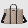 Replica Gucci Medium Briefcase In Black Signature Leather 8