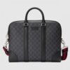 Replica Gucci Ophidia GG Briefcase In GG Supreme Canvas 10