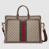 Replica Gucci Ophidia GG Briefcase In Soft GG Supreme Canvas 10