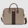 Replica Gucci Ophidia GG Briefcase In GG Supreme Canvas 9