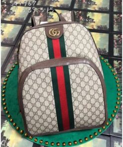 Replica Gucci Men’s Ophidia GG Medium Backpack ‎547967 Beige 2018