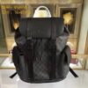 Replica Gucci Web Vintage Canvas Backpack Bag 575063 Beige 2019 12