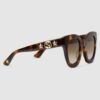 Replica Gucci Tortoiseshell Frame Acetate and Metal Sunglasses 4