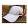 Replica Gucci 200035 Original GG canvas baseball hat with Web In Pink 2