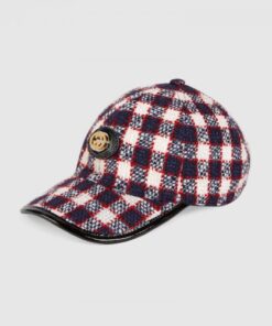 Replica Gucci Tweed baseball hat